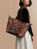 Believe Leather Bag Bogo - Christian Handbag - Faith In My Bag is a brand operated by Gemini Clothing LLC