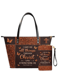Believe Leather Bag Deal - Christian Handbag - Faith In My Bag is a brand operated by Gemini Clothing LLC