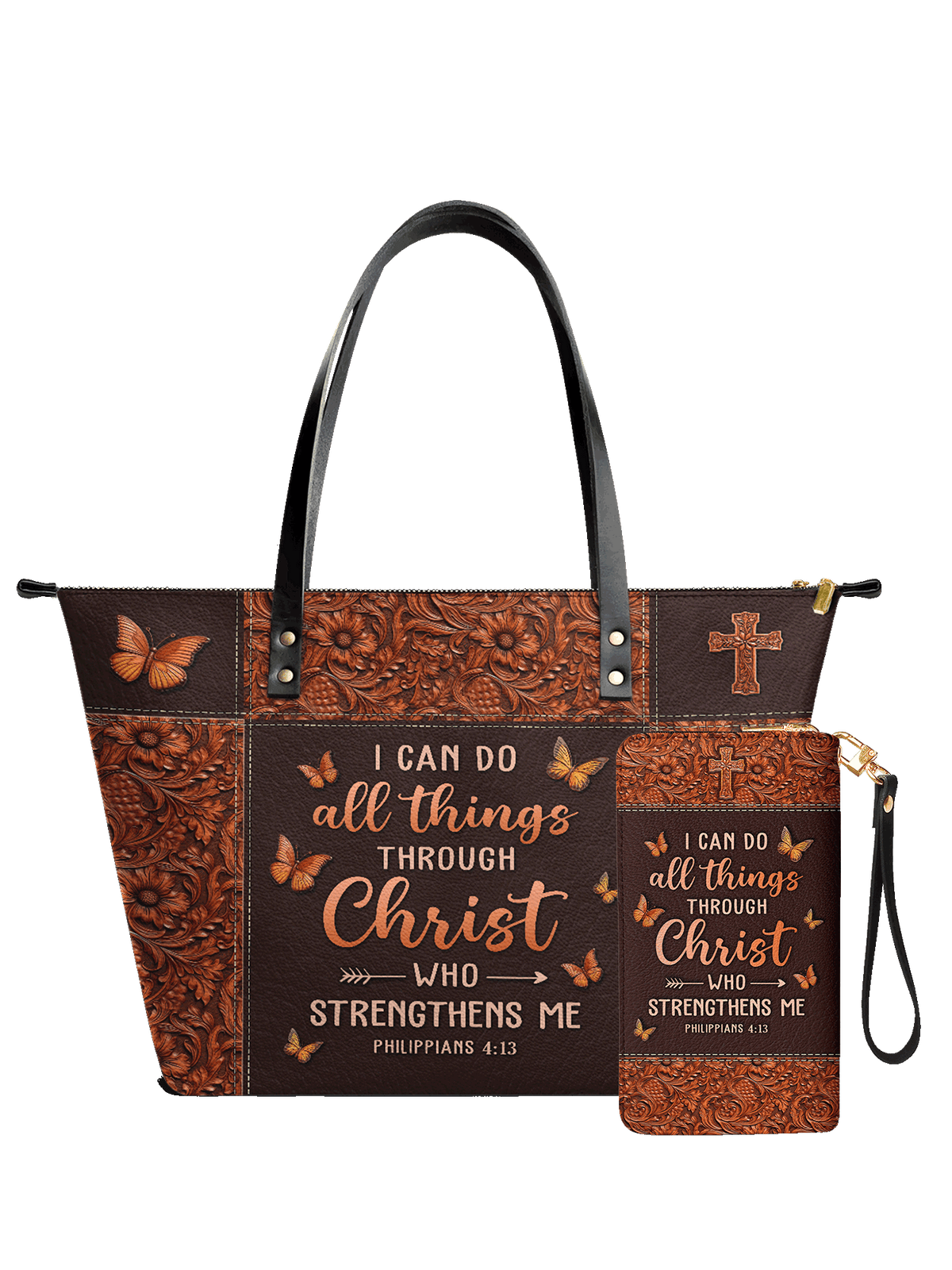 Believe Leather Bag Deal - Christian Handbag - Faith In My Bag is a brand operated by Gemini Clothing LLC