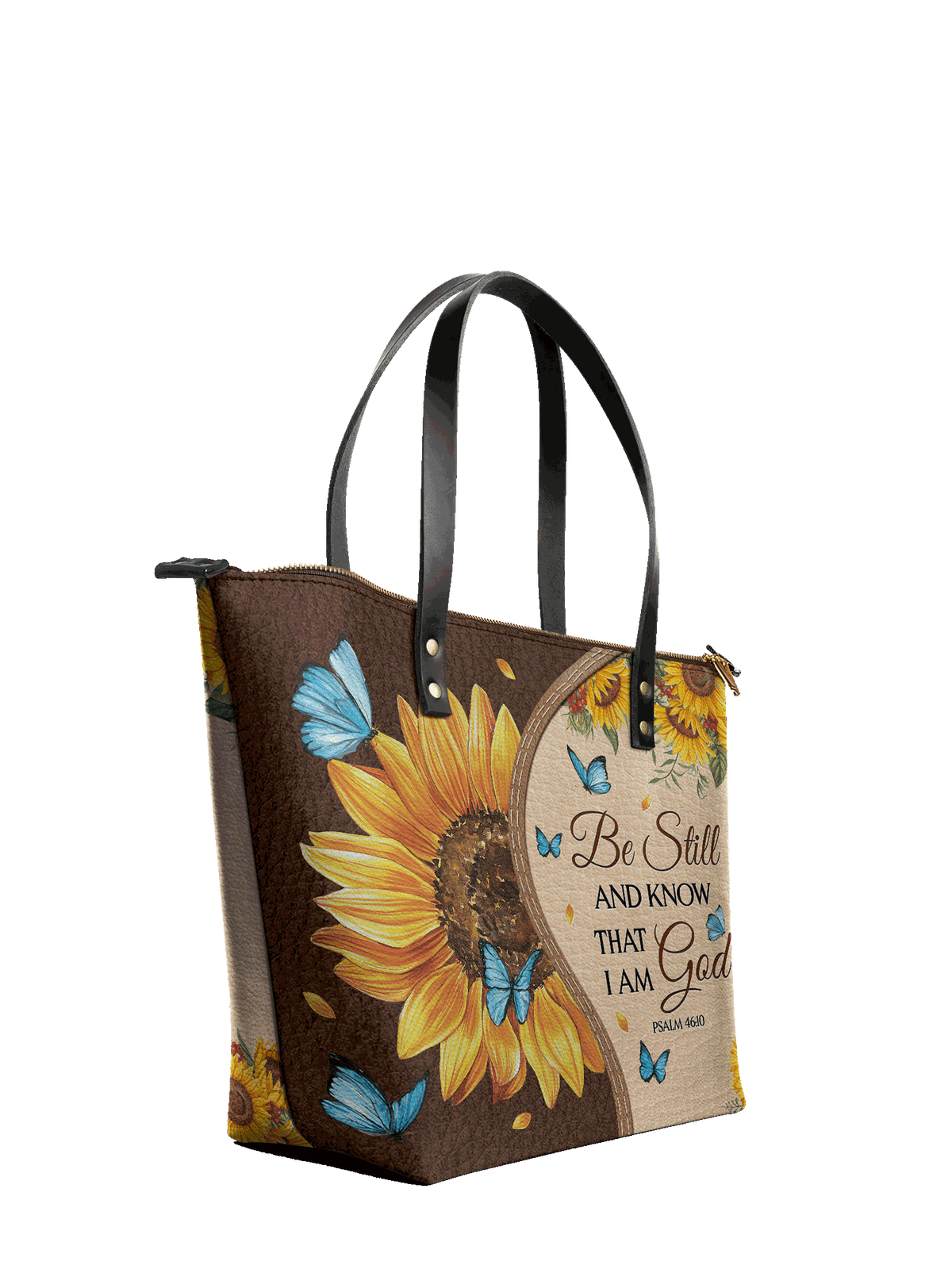 Presence Leather Bag Single - Christian Handbag - Faith In My Bag is a brand operated by Gemini Clothing LLC