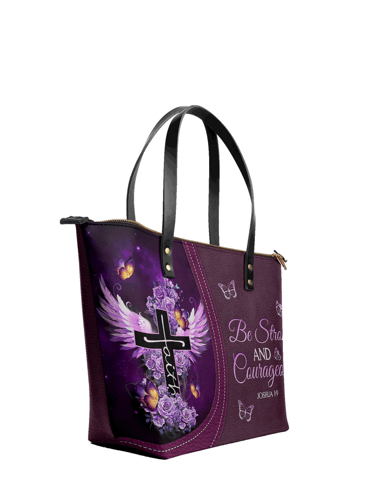 Courage Leather Bag Deal - Christian Handbag - Faith In My Bag is a brand operated by Gemini Clothing LLC