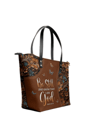 Stillness Leather Bag - Christian Handbag - Faith In My Bag is a brand operated by Gemini Clothing LLC