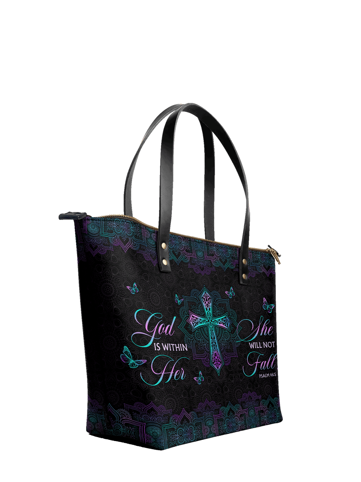 Unshaken Leather Bag - Christian Handbag - Faith In My Bag is a brand operated by Gemini Clothing LLC
