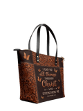 Believe Leather Bag Bogo - Christian Handbag - Faith In My Bag is a brand operated by Gemini Clothing LLC