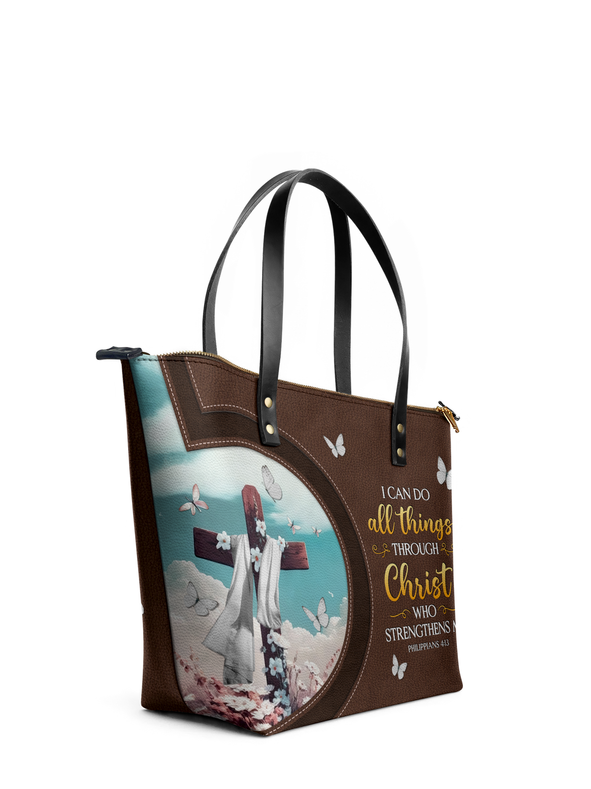 Rise Leather Bag Bogo - Christian Handbag - Faith In My Bag is a brand operated by Gemini Clothing LLC
