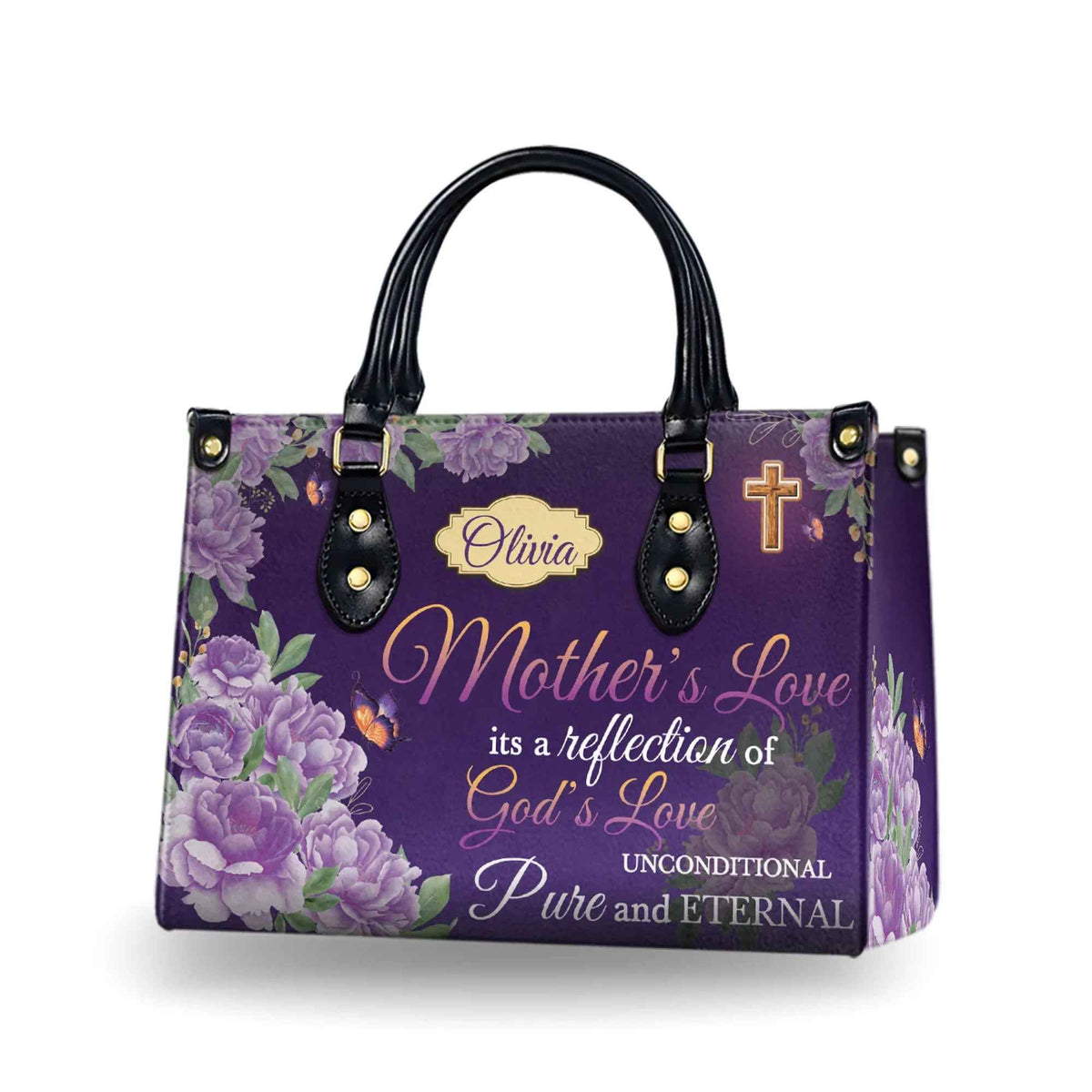 S Love Personalized Christian Handbag