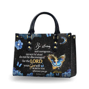 Be Strong and Courageous - Personalized Christian Handbag - For Women Copy
