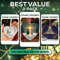 Combo Christmas 3 Pack - Christmas Ornament - Faith In My Bag is a brand operated by Gemini Clothing LLC