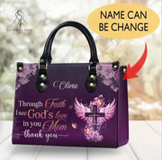 Through I See God Personalized Christian Handbag