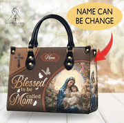 Blessed to Be Called Mom - Personalized Christian Handbag - For Women Copy