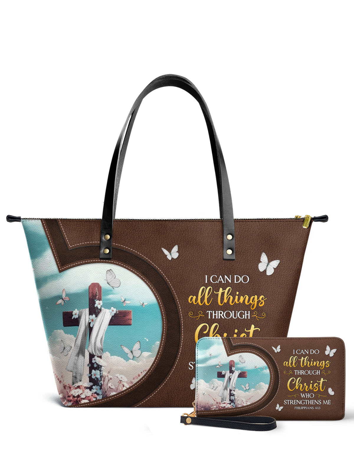 Rise Leather Bag Deal - Christian Handbag - Faith In My Bag is a brand operated by Gemini Clothing LLC