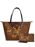 Serene Leather Bag Deal - Christian Handbag - Faith In My Bag is a brand operated by Gemini Clothing LLC